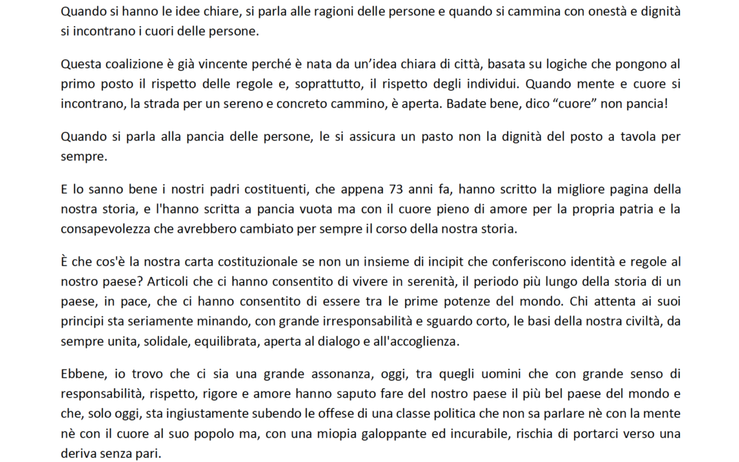 Aversa 24.5.2019 | Riprendiamoci la nostra storia (Adele D’Angelo)