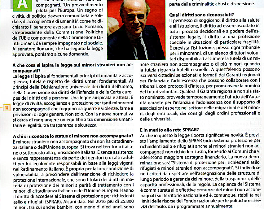 Osservatorio Cittadino 09.04.2017 | Accoglienza e umanità