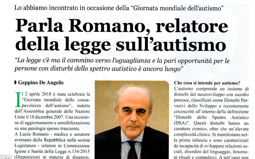NeroSuBianco 15.04.2018 | Autismo. Cammino verso uguaglianza ancora lungo