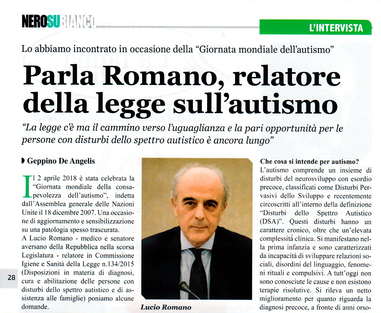 2018 (9c)-NeroSuBianco-Autismo. Cammino verso uguaglianza ancora lungo 1 (15.4.2018)
