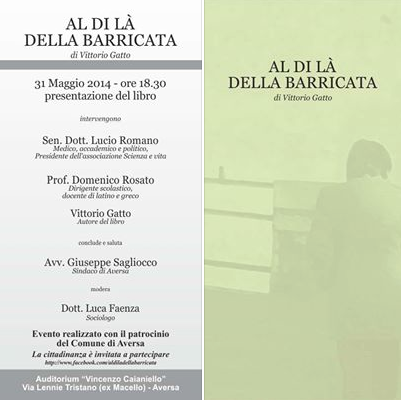 Aversa 31.5.2014 | Presentazione del libro “Al di là della barricata”