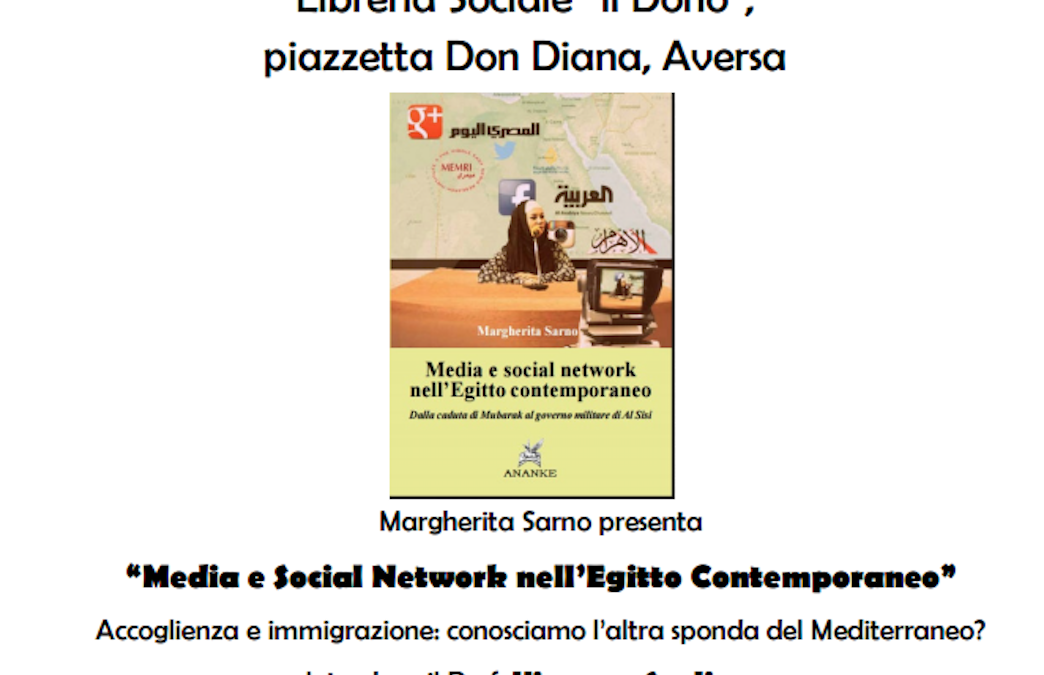 Aversa 19.2.2016 | Media e social network nell’Egitto contemporaneo