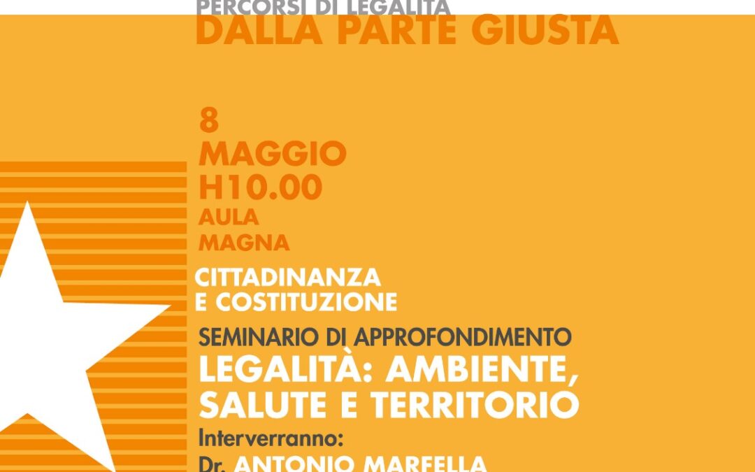 Aversa 8.5.2019 | Legalità: ambiente, salute e territorio