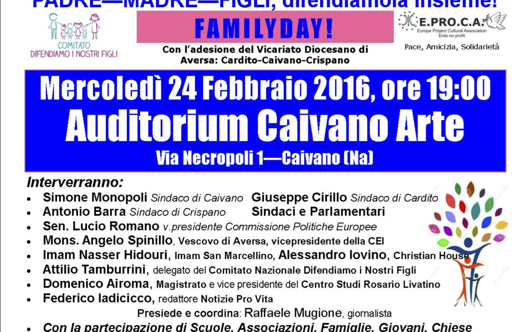 Caivano 24.2.2016 | La famiglia