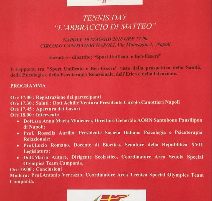 Napoli 10.05.2018 | Special Olympics. Sport e ben-essere