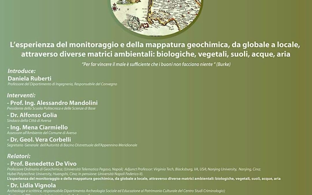 Aversa 17.10.2019 | Campania Felix: inquinamento ambientale tra emozioni e realtà scientifiche