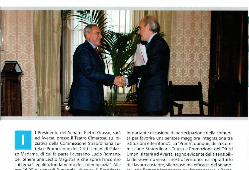 Osservatorio Cittadino 4.5.2014 | Pietro Grasso ad Aversa