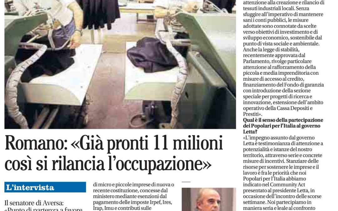 Il Mattino 20.1.2014