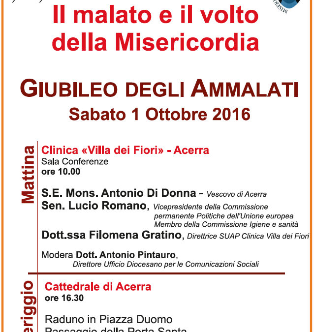 Acerra 1.10.2016 | Giubileo degli ammalati