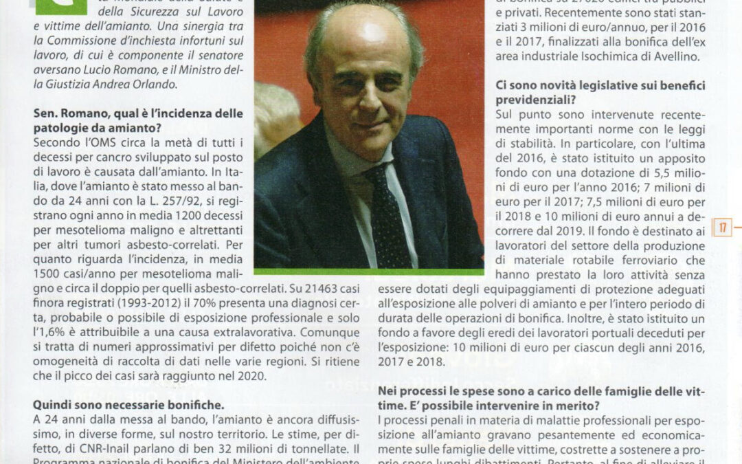 Osservatorio Cittadino 8.5.2016 | Salute e sicurezza sul lavoro