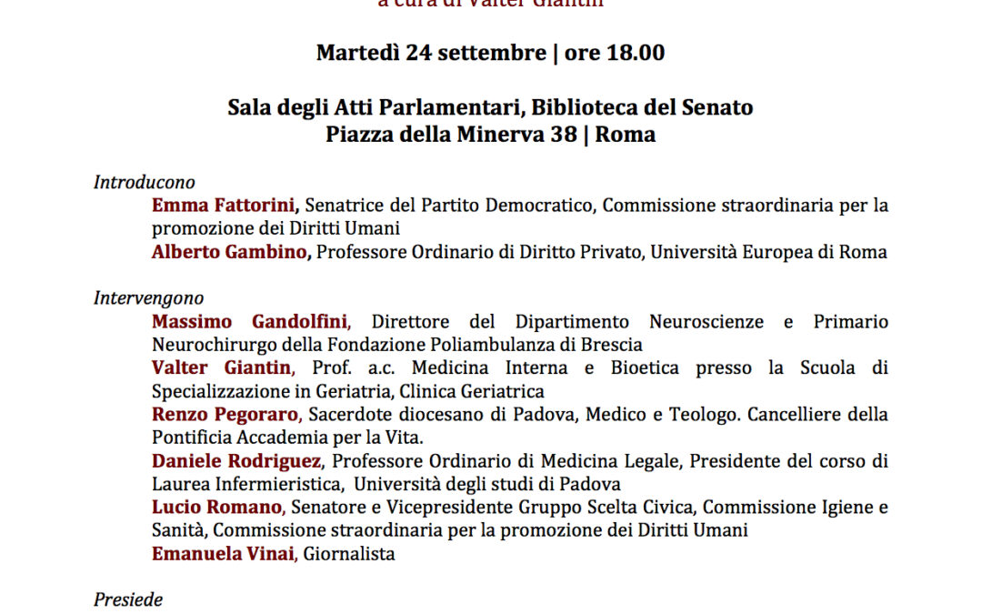 Roma 24.9.2013 | Non resistere, non desistere