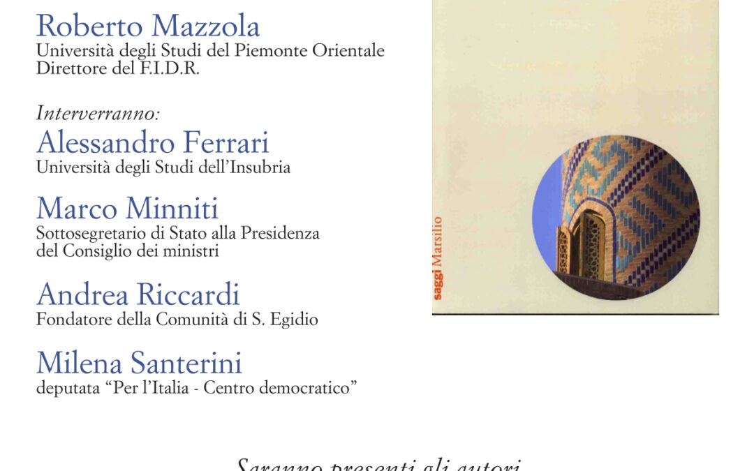 Roma 10.2.2015 | Islam e integrazione in Italia