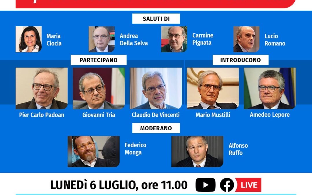 Webinar 6.7.2020 | Ripresa o recessione: l’autunno della svolta