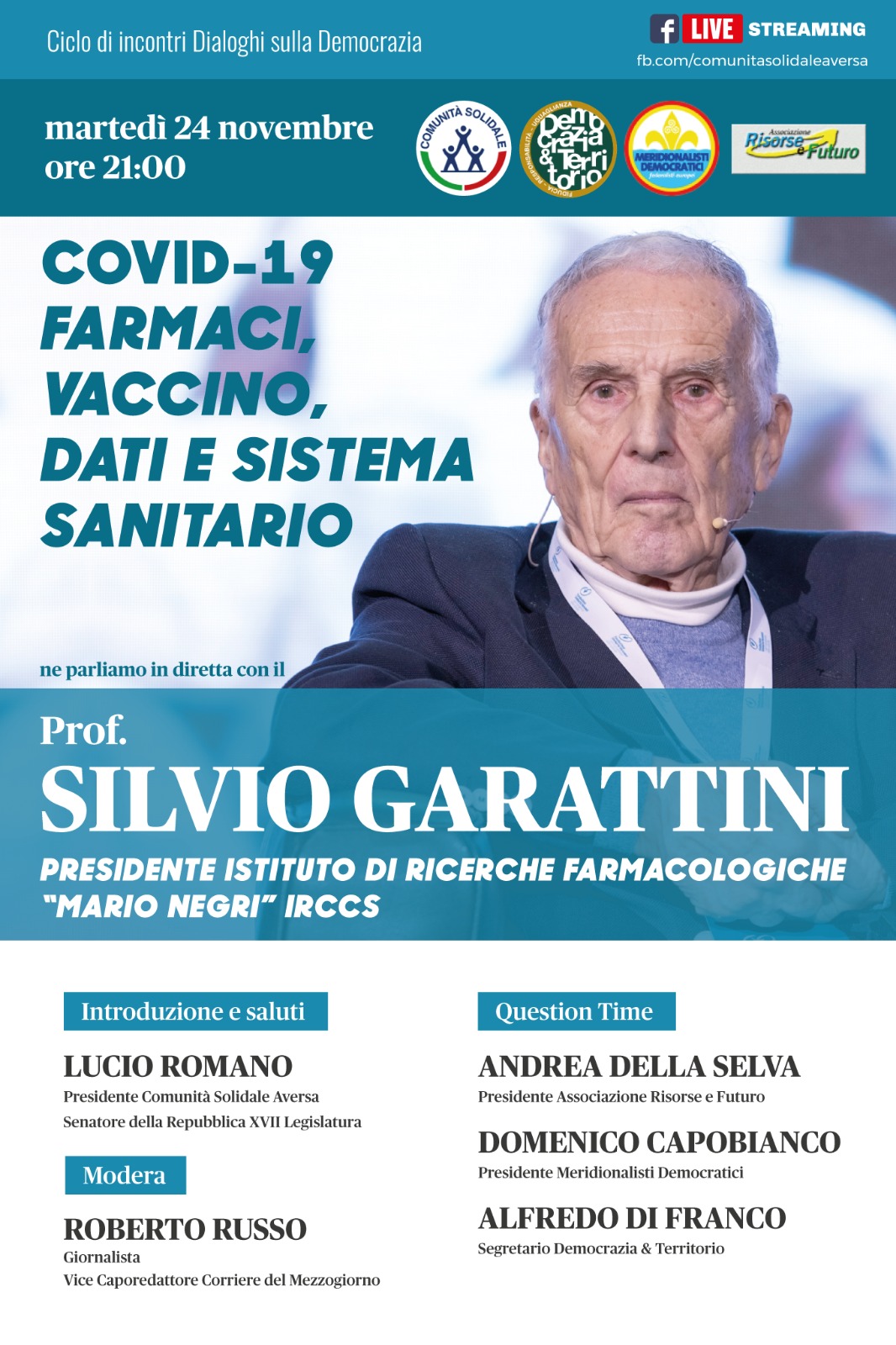 Locandina Webinar Garattini (24.11.2020)