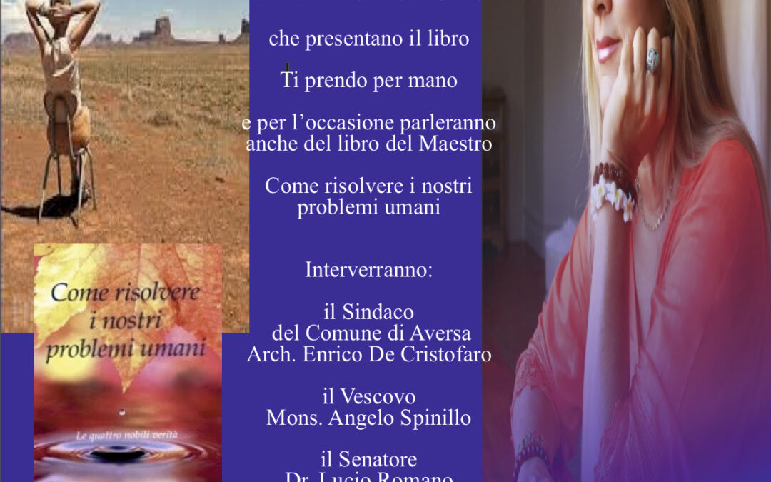Aversa 12.9.2016 | Presentazione libro “Ti prendo per mano” di R. Power