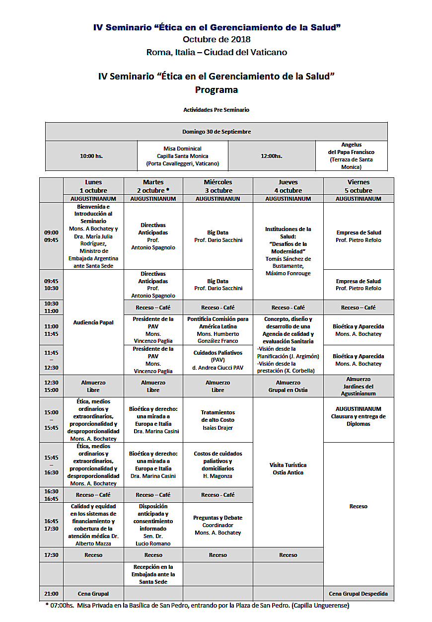 Programma Bochatay