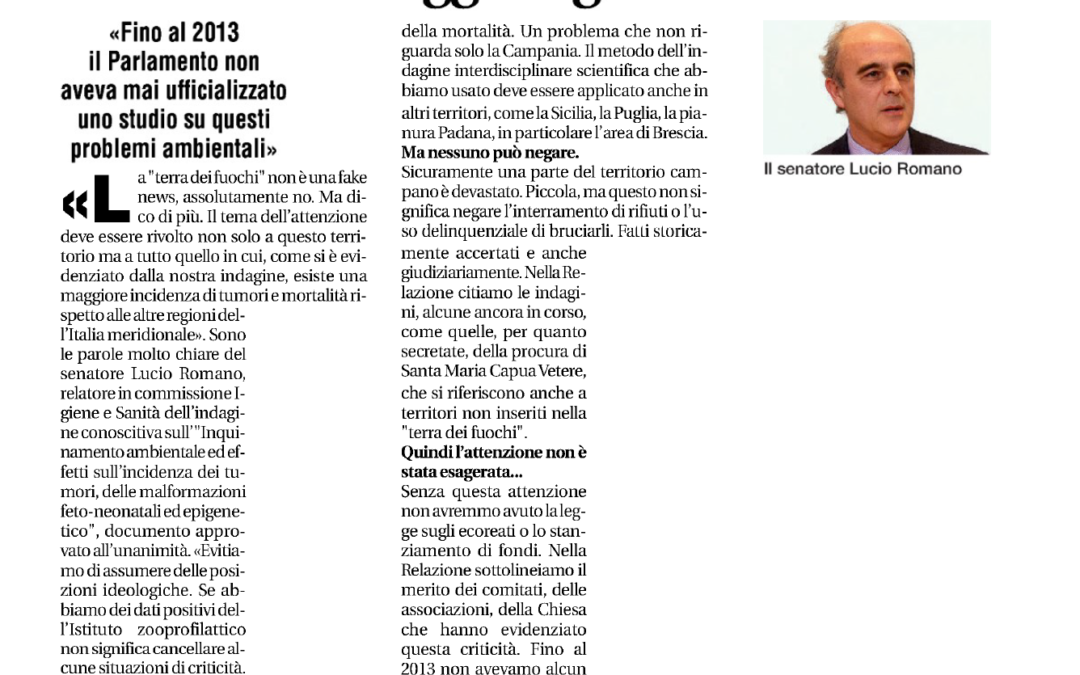 Avvenire 8.12.2017 | Senza questa attenzione niente legge sugli ecoreati