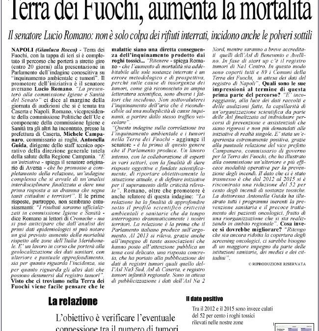 Cronache di Napoli 10.10.2017 | Terra dei Fuochi …
