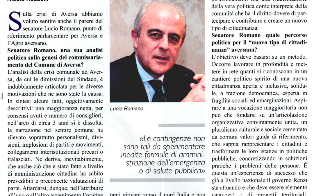 NeroSuBianco 20.9.2015 | Un cantiere democratico per una nuova cittadinanza aversana