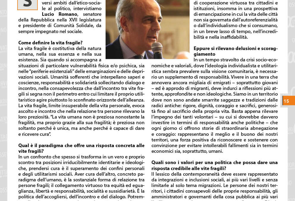 Osservatorio Cittadino 21.4.2019 | Sostegno al bene comune