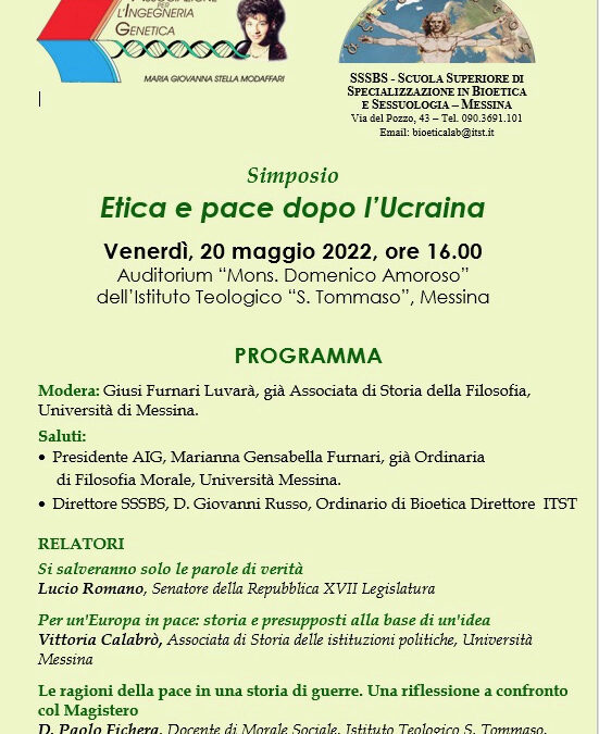 Etica e pace dopo l’Ucraina