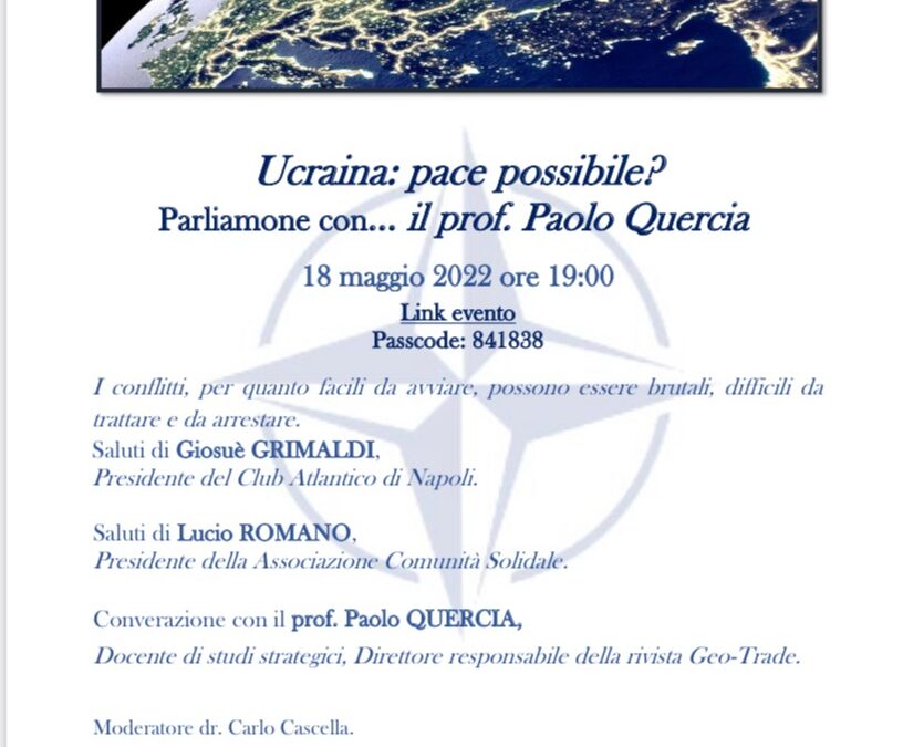 Ucraina: pace possibile?