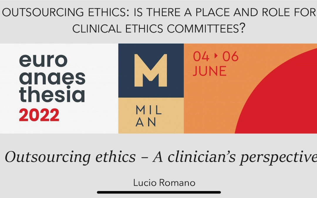 Outsourcing ethics. An organizational and management perspective