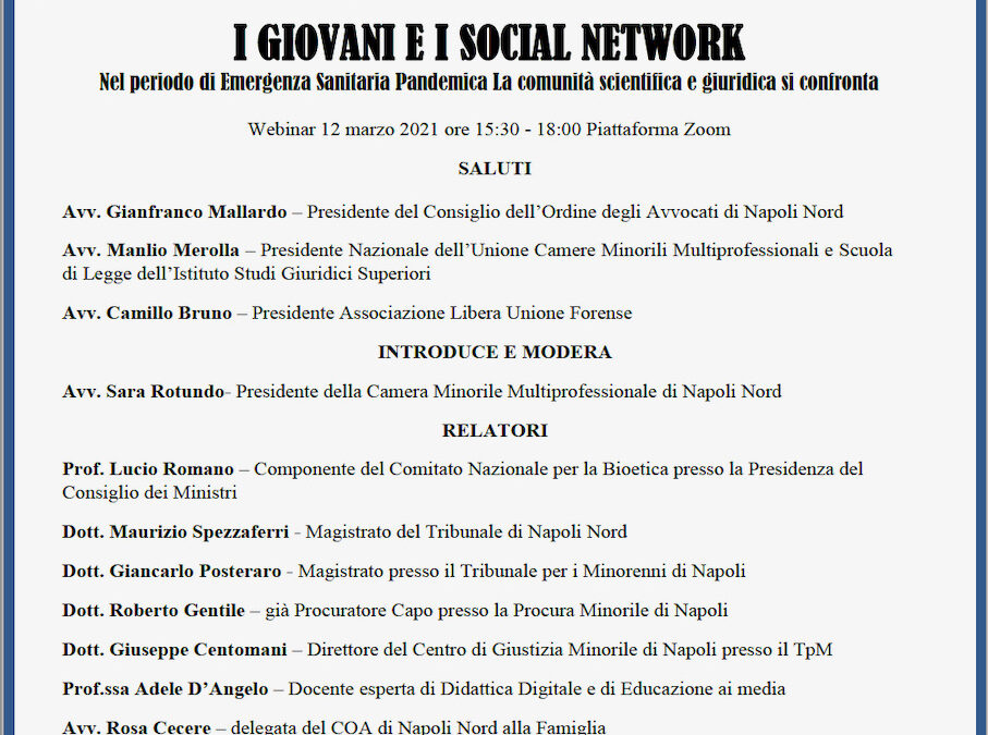 I giovani e i social network