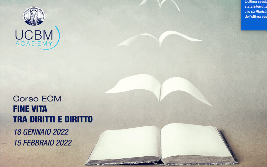 Fine vita tra diritti e diritto