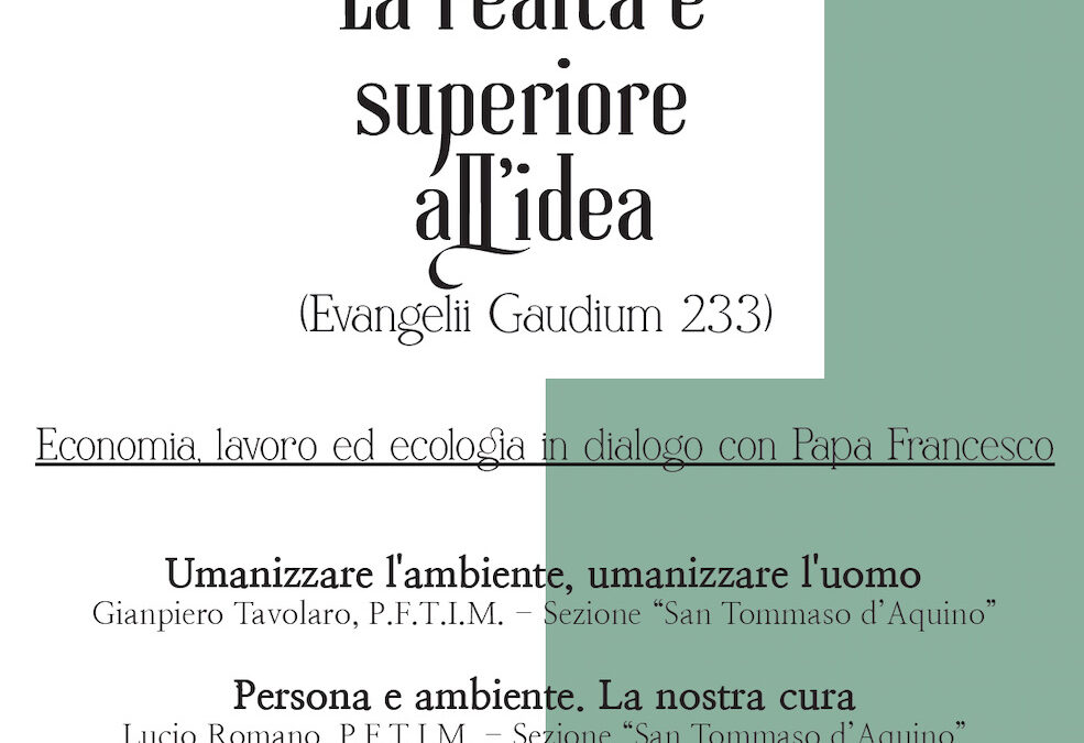 Persona e ambiente. La nostra cura
