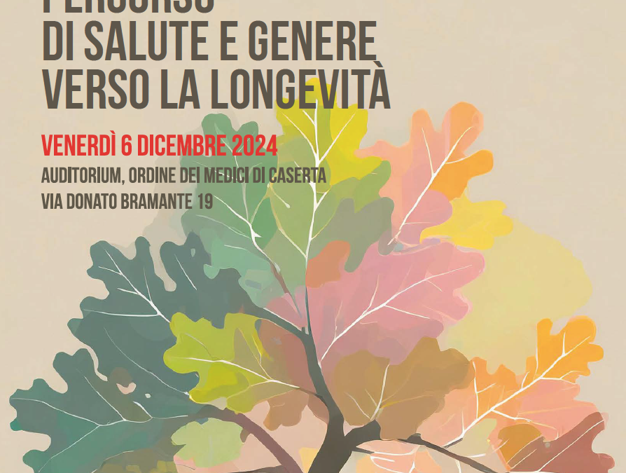 Percorso di salute e genere verso la longevità